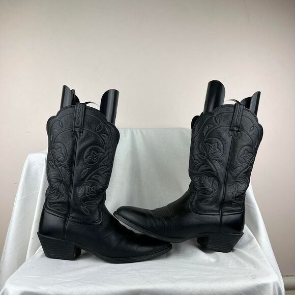 Ariat Shoes - Ariat Black Cowboy Boots Size 10 B